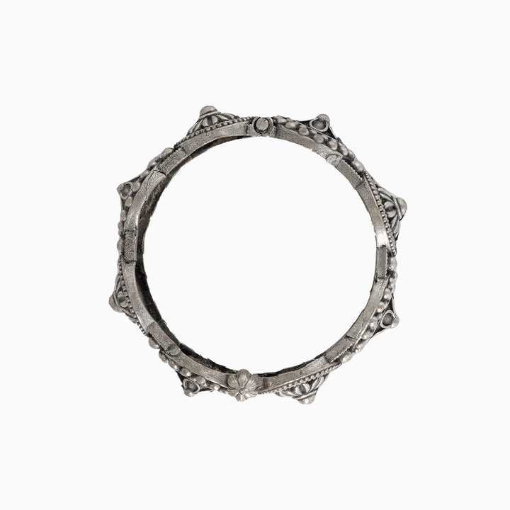 Teejh Sheela Silver Oxidised Bracelet