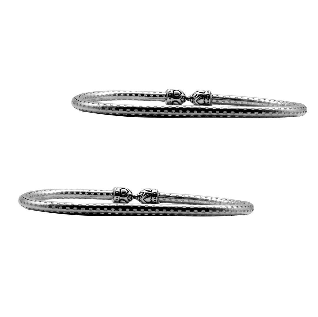 Teejh Nimisha White Metallic Silver Oxidized Jewelry Gift Set