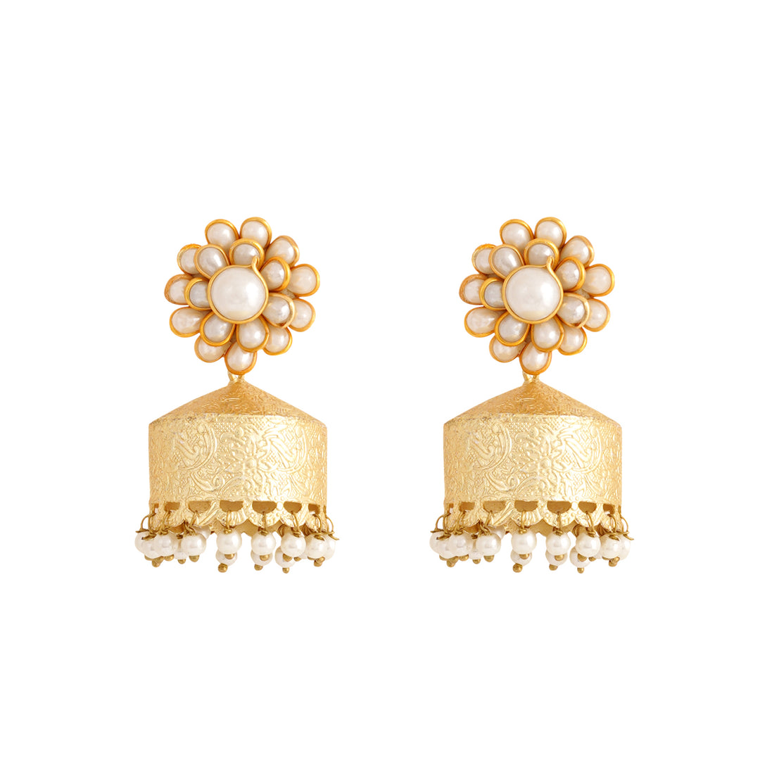 Teejh Apra Gold Earrings