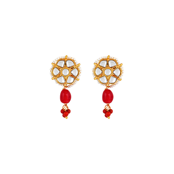 Teejh Akruti Pink Necklace Set