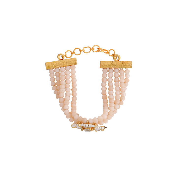 Teejh Adhira Light Pink Beaded Bracelet