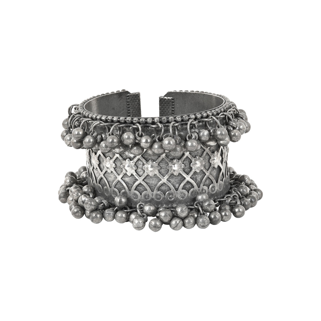 Teejh Aadrika Silver Oxidised Bracelet