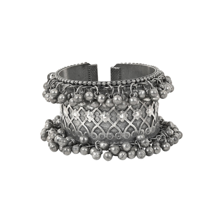 Teejh Aadrika Silver Oxidised Bracelet