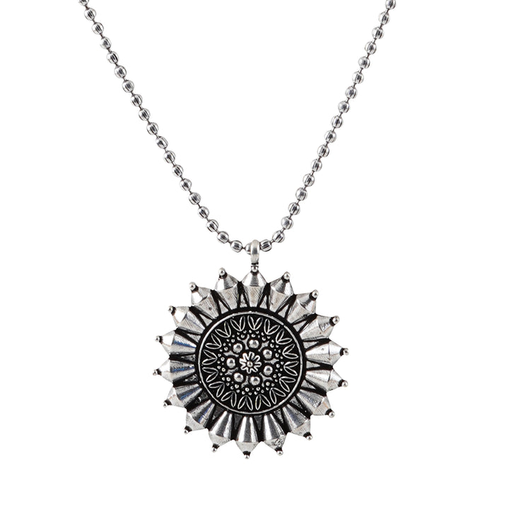 Teejh Aparnaa Sliver-Oxidised Necklace