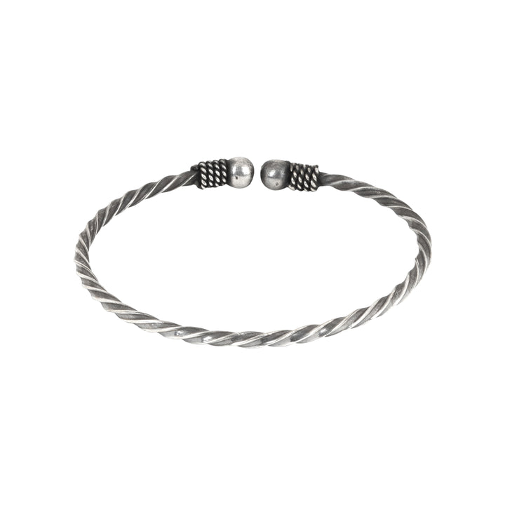 Teejh Inari Silver Oxidised Bracelet
