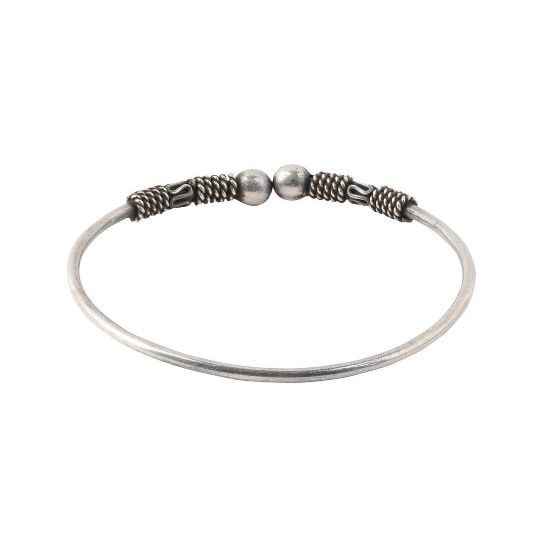 Teejh Gautami Silver Oxidised Bracelet