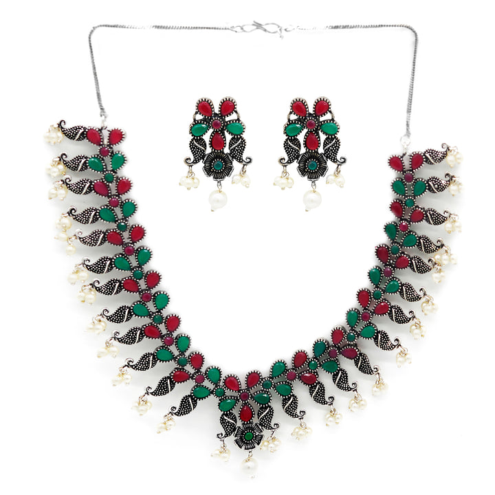 Teejh Gaillardia Saree &amp; Jewelry Gift Set