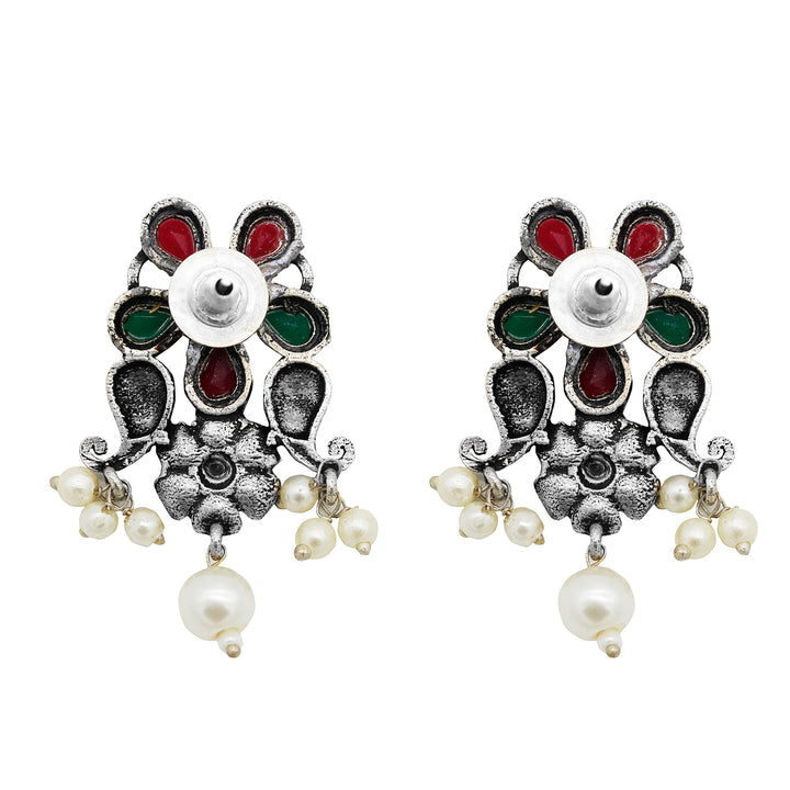 Teejh Gaillardia Saree &amp; Jewelry Gift Set