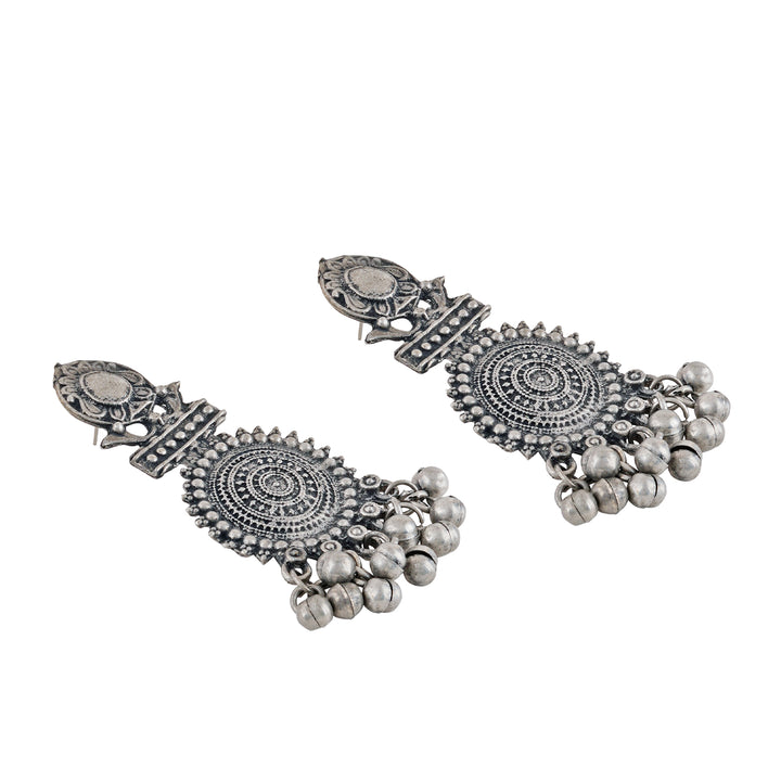 Teejh Yaami Silver Oxidised Earrings