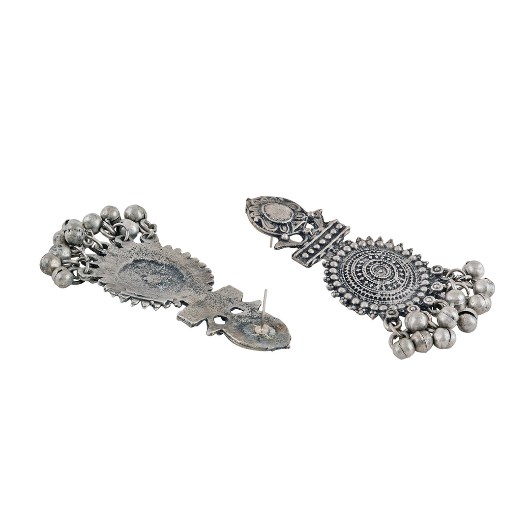 Teejh Yaami Silver Oxidised Earrings