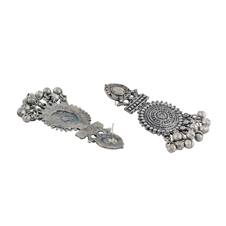 Teejh Yaami Silver Oxidised Earrings