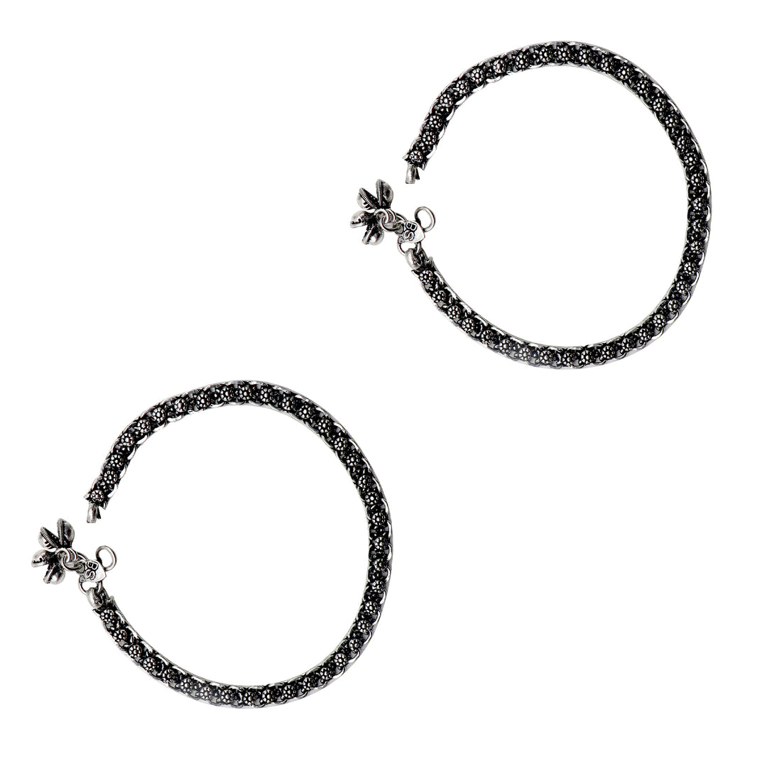 Teejh Rajhani Silver Oxidised Jewelry Gift Set
