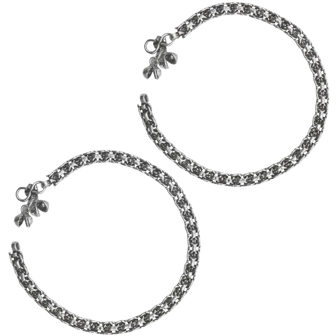 Teejh Himali Set of Anklet and 3 Toe Rings