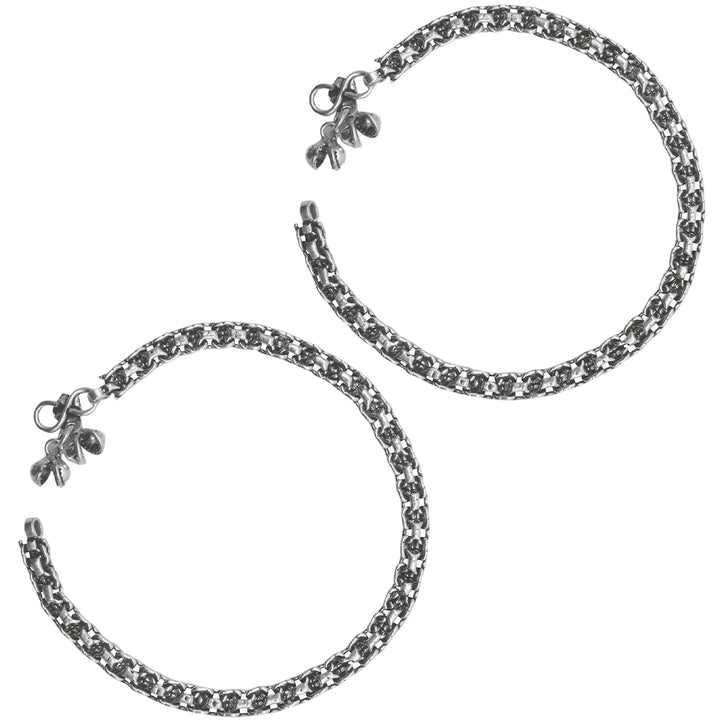 Teejh Himali Set of Anklet and 3 Toe Rings