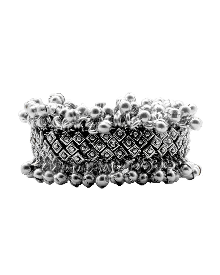 Teejh Girija Silver Oxidised Jewelry Gift Set