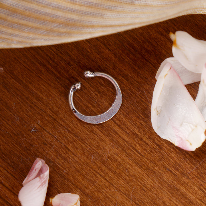 Teejh Aahna Silver Nose pin