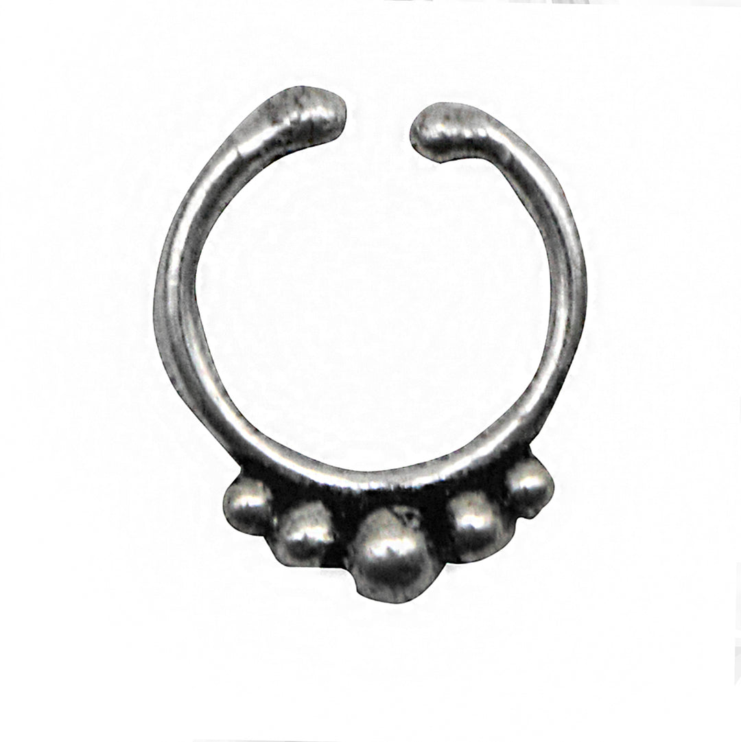Teejh Dipti Silver Nosepin