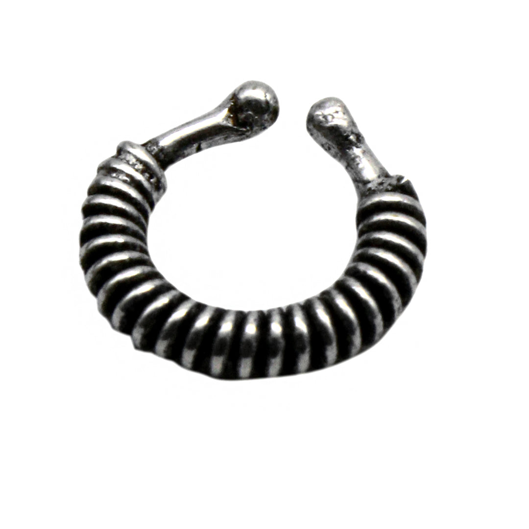 Teejh Mahi Silver Nose pin