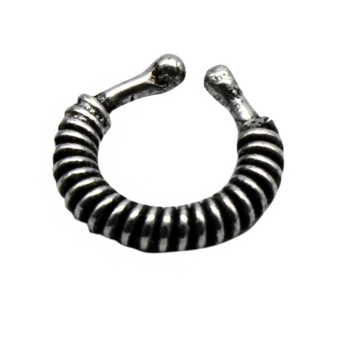 Teejh Mahi Silver Nose pin