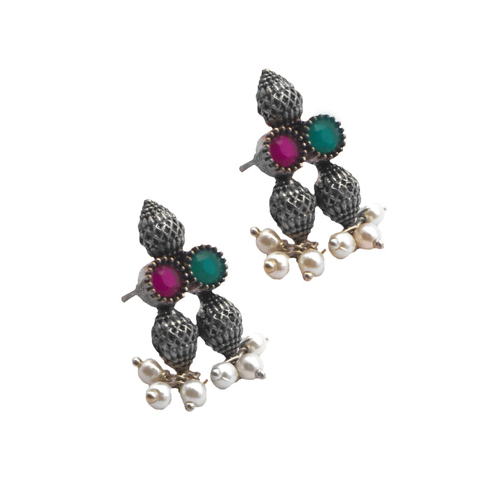 Teejh Oni Multi colored choker Necklace Set
