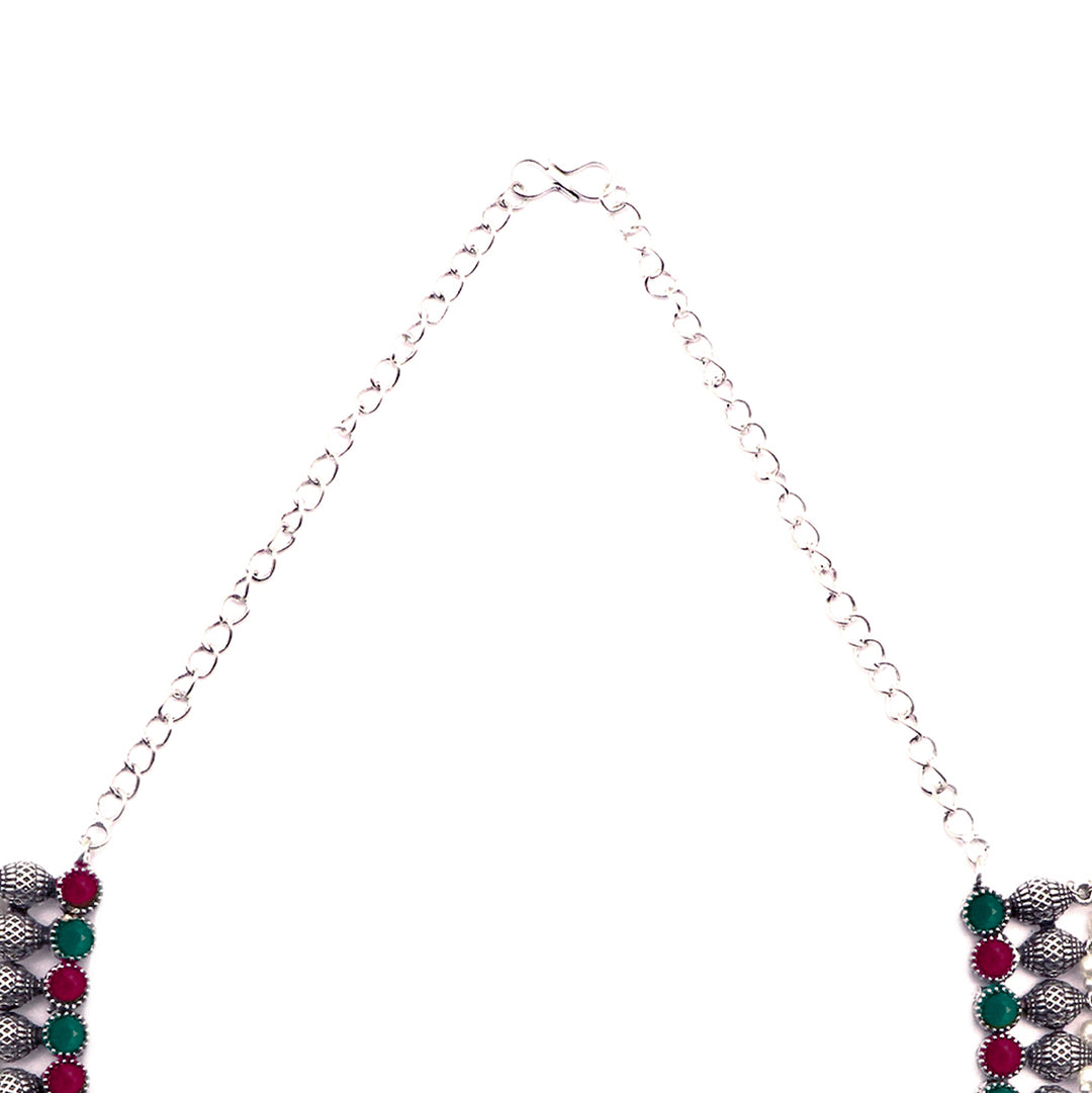 Teejh Oni Multi colored choker Necklace Set