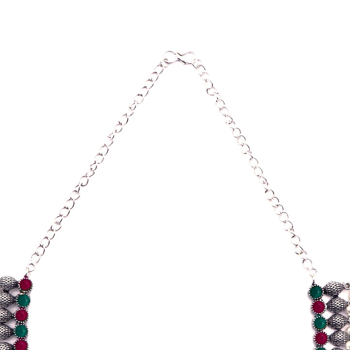 Teejh Oni Multi colored choker Necklace Set