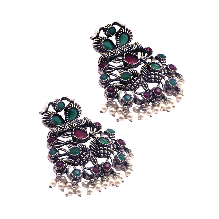 Teejh Nishka Multi Colored Necklace Set
