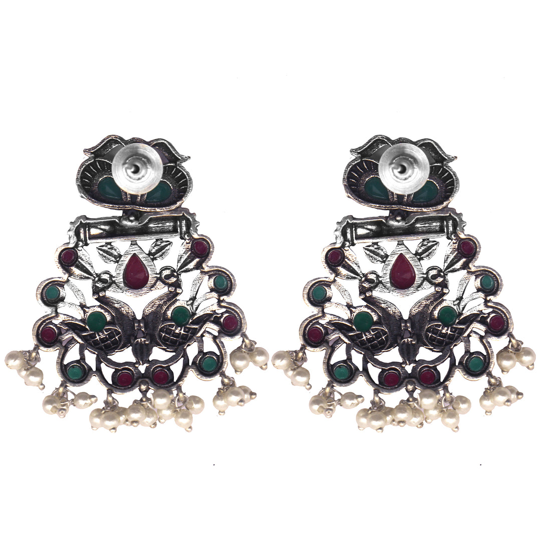 Teejh Nishka Multi Colored Necklace Set