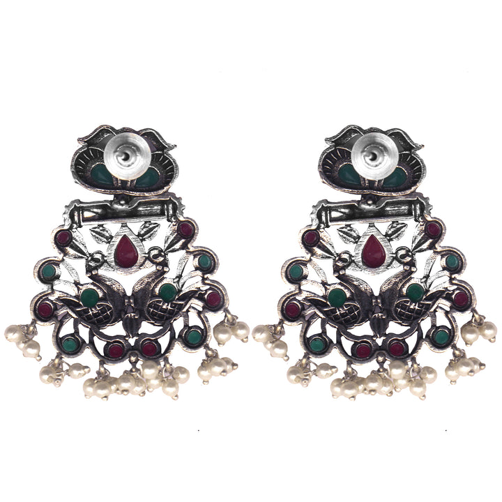 Teejh Nishka Multi Colored Necklace Set