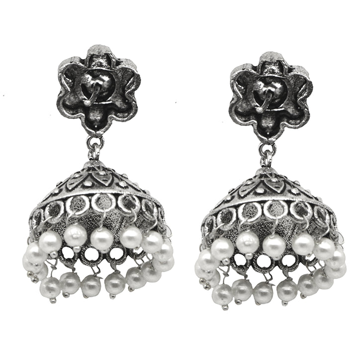 Teejh Shachi Floral Metallic Necklace Set