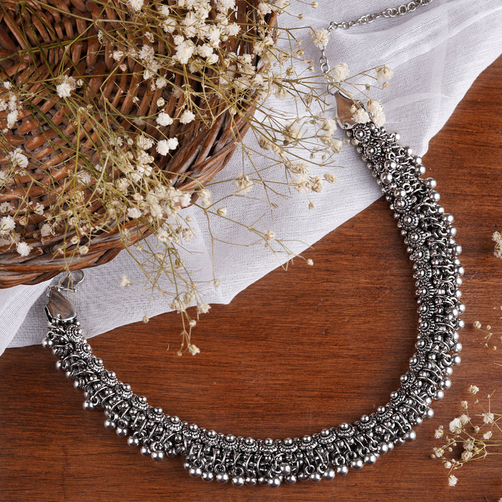 Ghungroo choker necklace discount