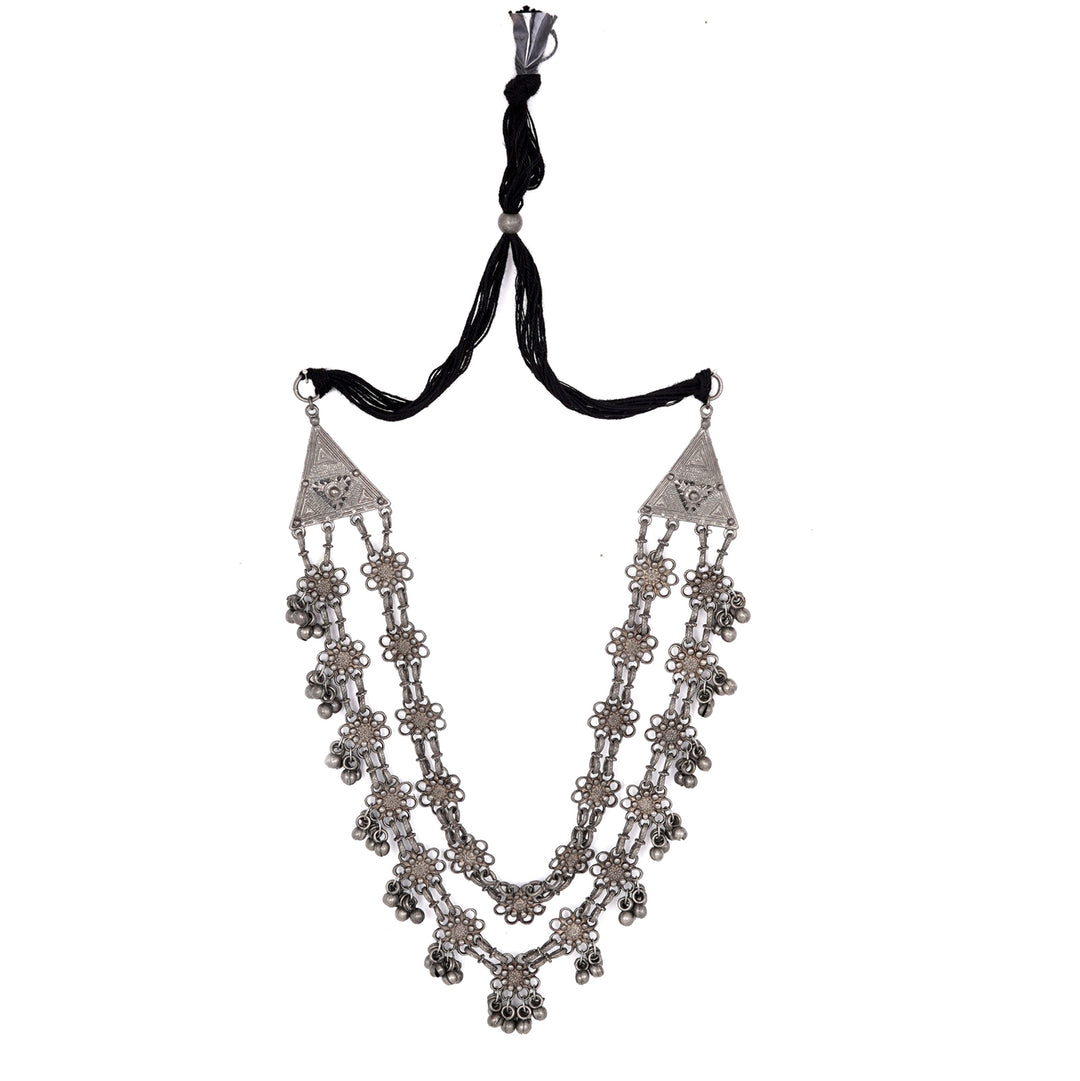 Teejh Gunakshi Silver Oxidised Jewelry Gift Set