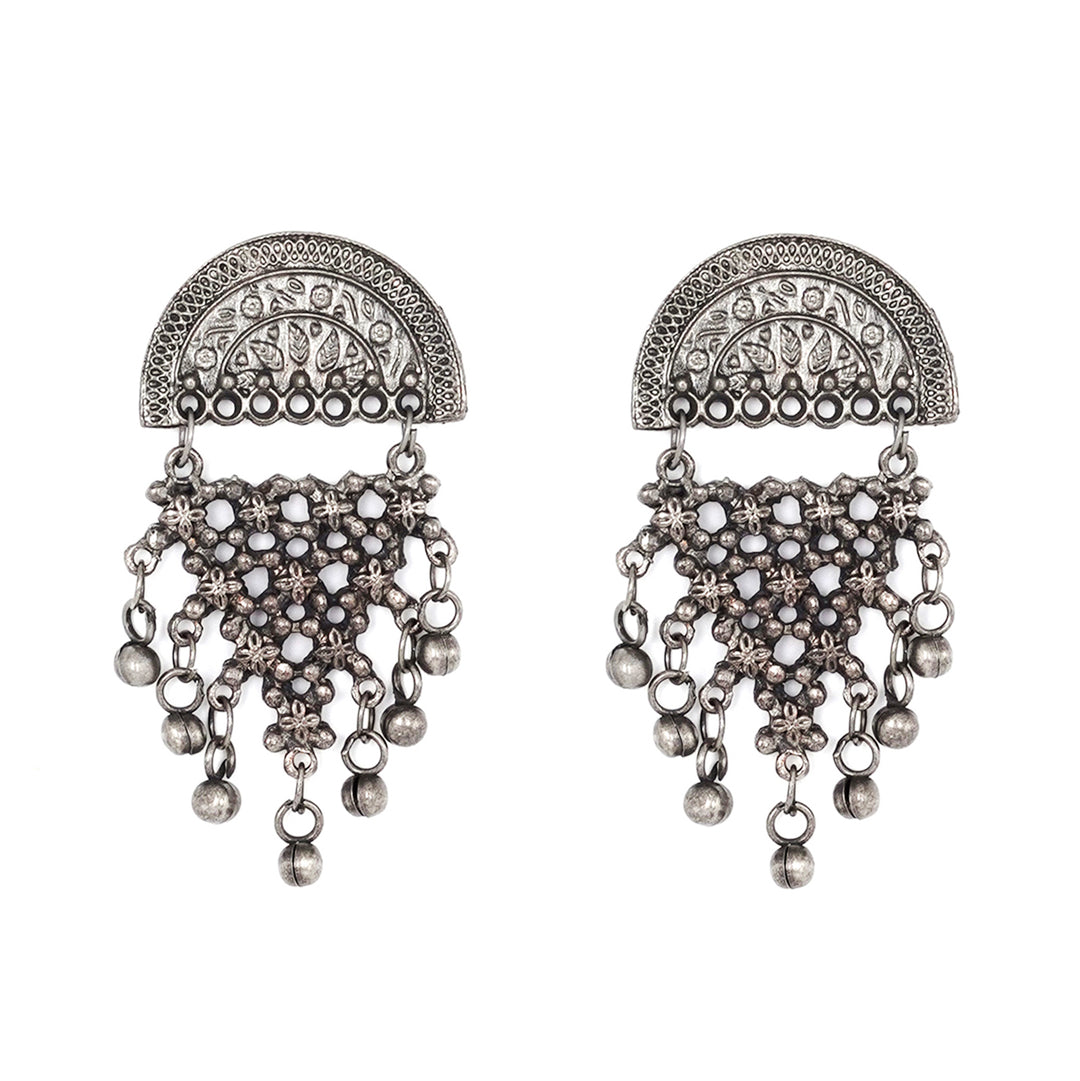 Teejh Gunakshi Silver Oxidised Jewelry Gift Set