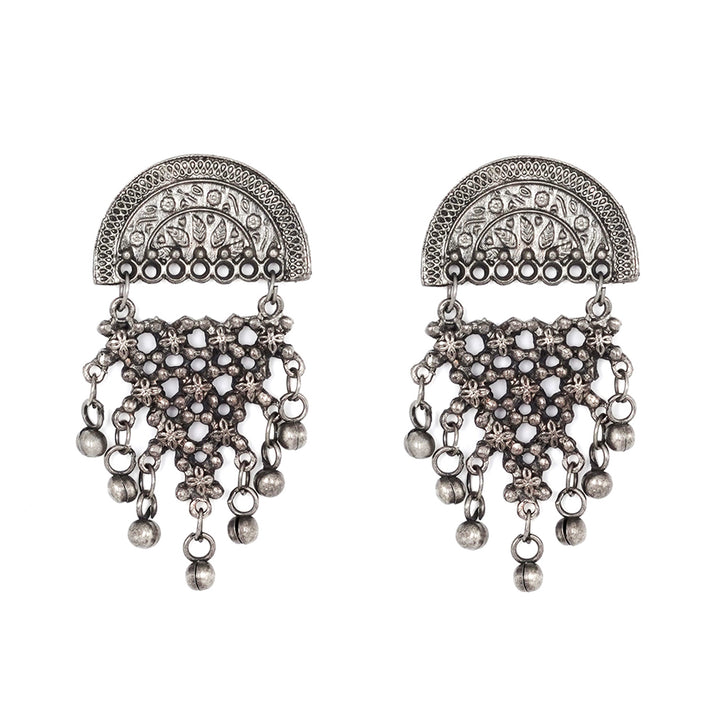 Teejh Gunakshi Silver Oxidised Jewelry Gift Set
