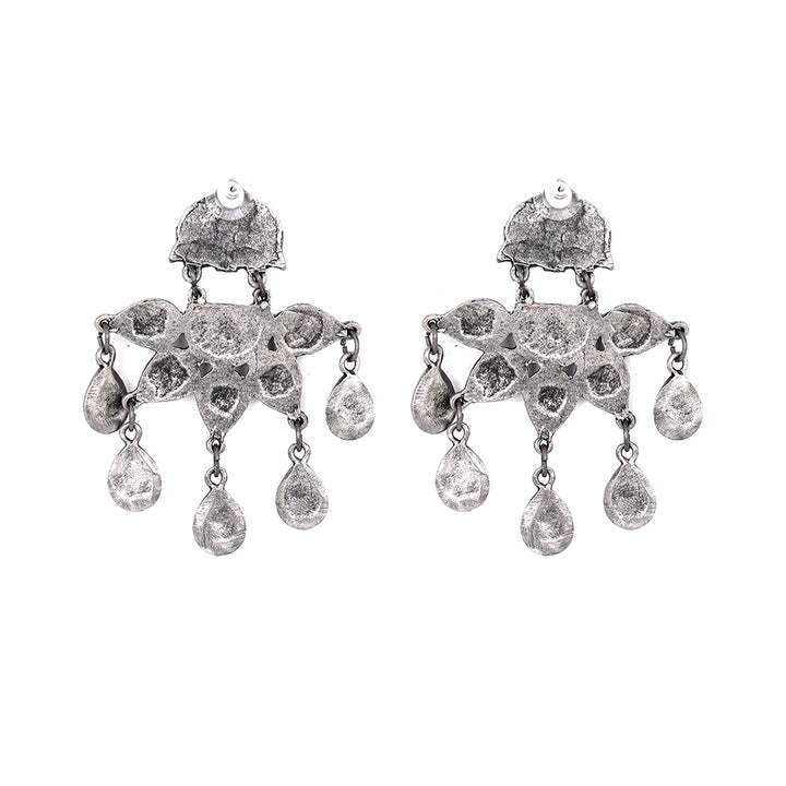 Teejh Viti Silver Oxidised Jewelry Gift Set