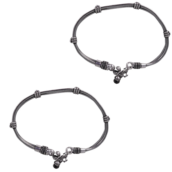 Teejh Himani Set of Anklet and 3 Toe Rings