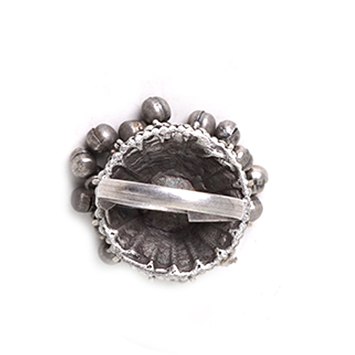 Teejh Riona Ghungroo Antique Silver Ring