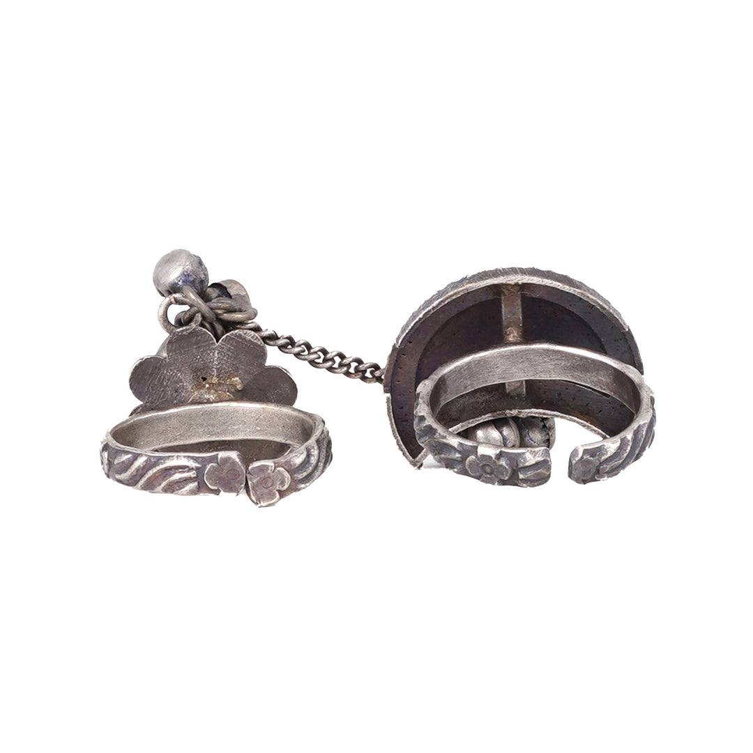 Teejh Sapna Silver Oxidised Jewelry Gift Set