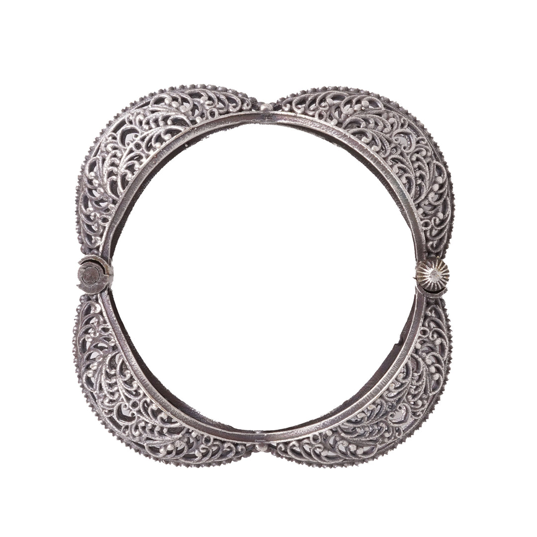 Teejh Yuvanya Antique Silver Polish Bracelet