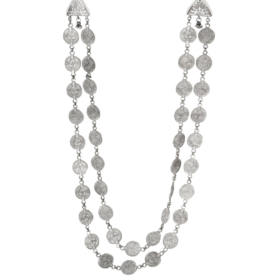 Teejh Banjari Coin Layered Necklace Set