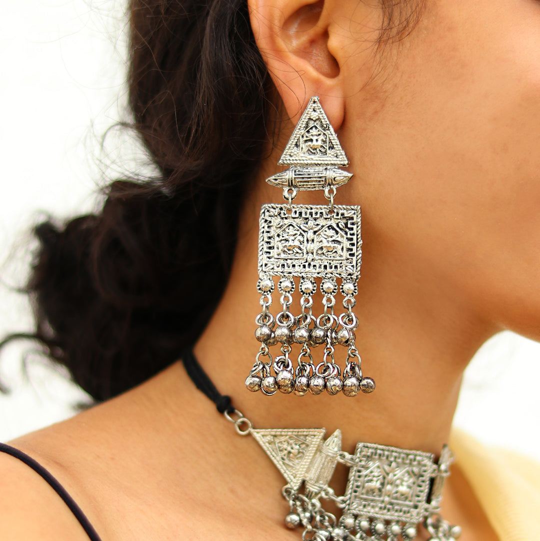 Teejh Dhriti Ghungroo Necklace Set