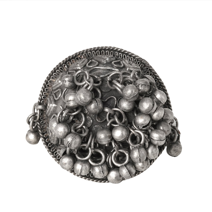 Teejh Ekaja Ghungroo Ring