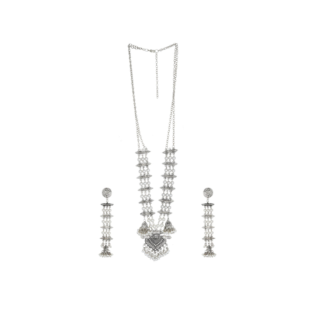 Teejh Nyra Long Necklace Set