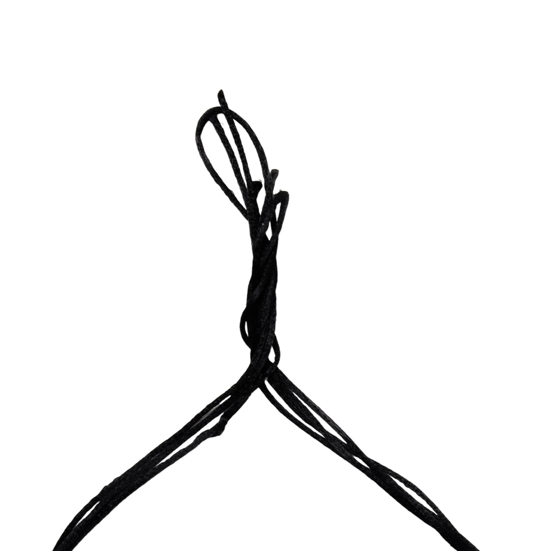 Teejh Adhira Black Silver Oxidised  Choker Necklace