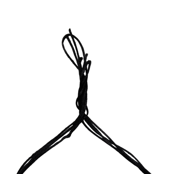 Teejh Adhira Black Silver Oxidised  Choker Necklace