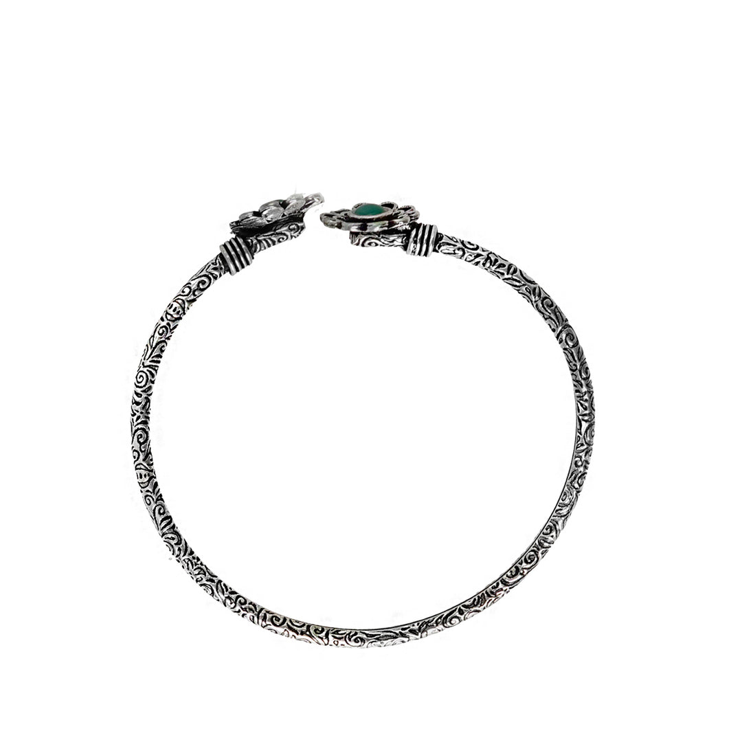 Teejh Aaaral  Silver Oxidised Jewelry Gift Set