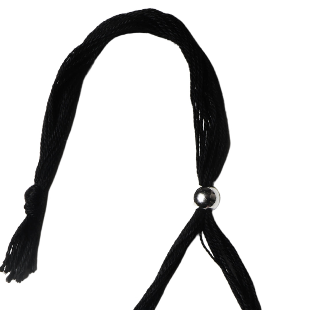 Teejh Amrita Silver Oxidised Choker Necklace