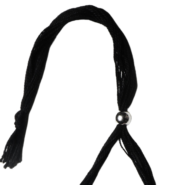 Teejh Amrita Silver Oxidised Choker Necklace