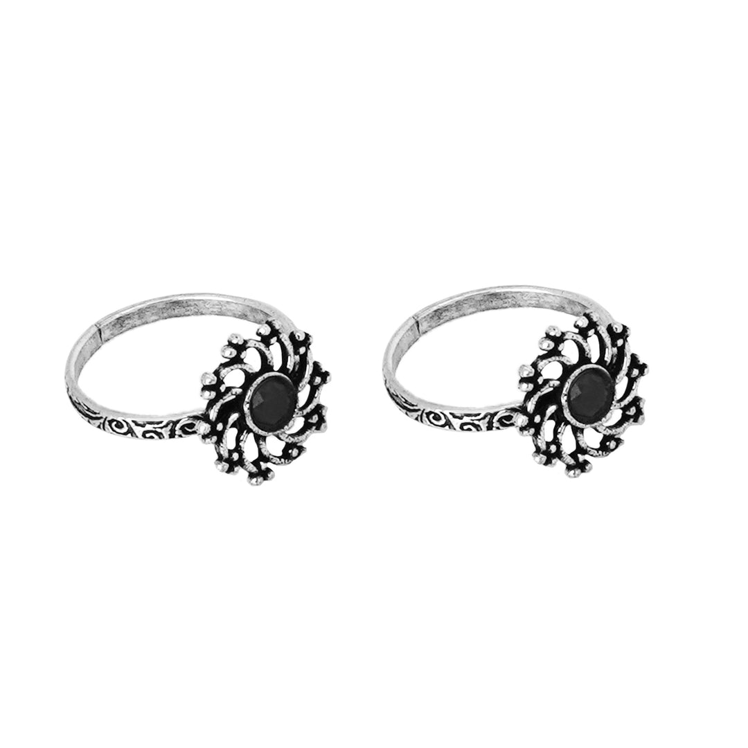 Teejh Himali Set of Anklet and 3 Toe Rings