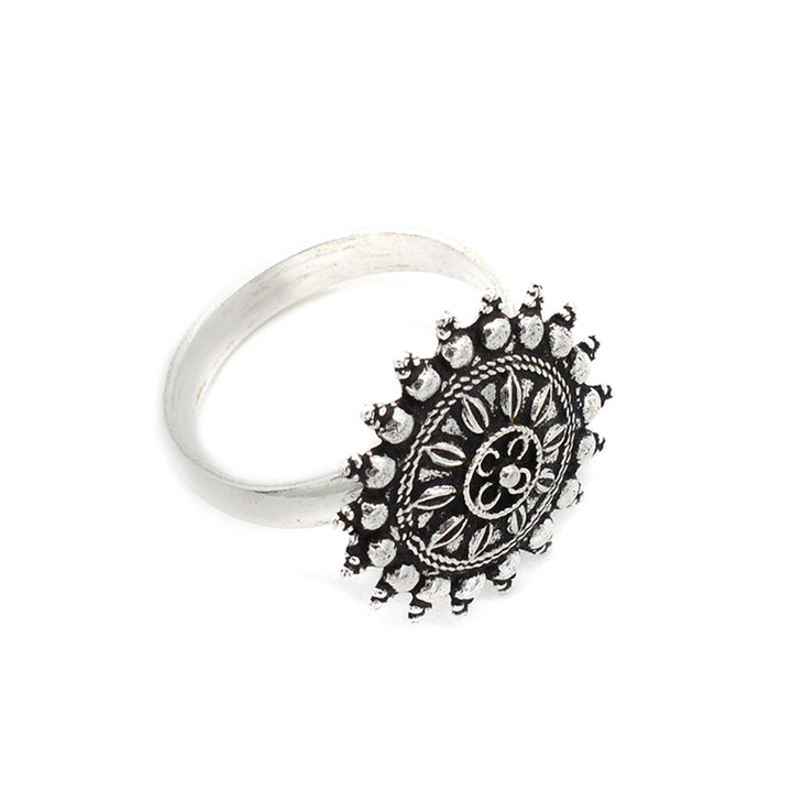 Teejh Kaish Silver Oxidised Jewelry Gift Set